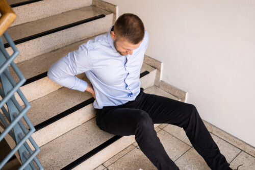 Slip And Fall Injury Accident At Workplace