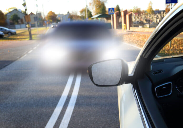 Car accident - head-on collision